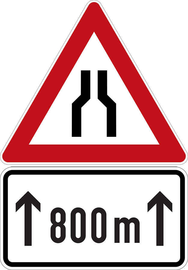 Womit müssen Sie bei diesen Verkehrszeichen rechnen? (1.4.40115) Womit müssen Sie bei diesen Verkehrszeichen rechnen? (1.4.40115)